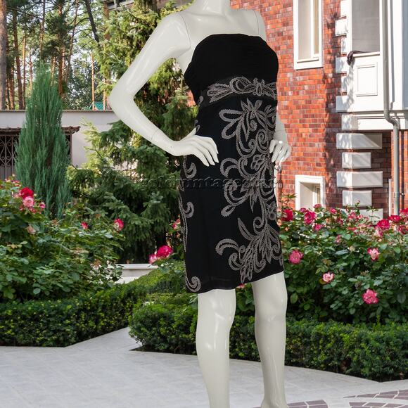 Sue Wong Nocturne Bead Embroidered Gown for Gala Nights 10 - Picture 3 of 11